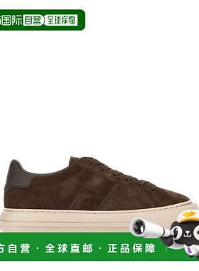 HOGAN 男士运动鞋 HXM6910FU10UHO0UU0 AW2025 绿色男鞋