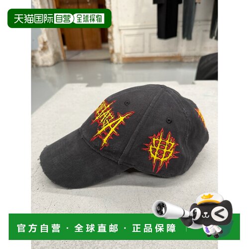 1h可退 奢淘 Balenciaga logo棒球帽 男 869515410B2鸭舌帽