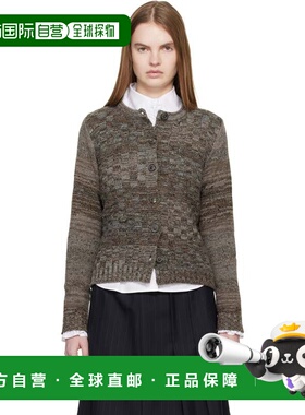 1h可退 潮奢 Maison Margiela 马丁 马吉拉 女士 棕色开衫 S51HP0