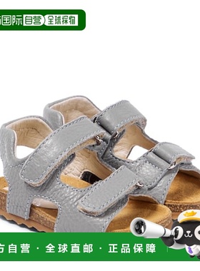 1h可退 潮奢 il gufo 婴儿 皮质凉鞋童鞋 grey灰色 舒适时尚