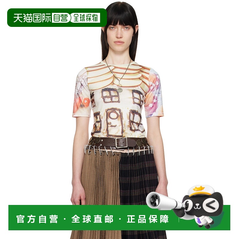 潮奢 Chopova Lowena 女士 多色 Welcome Home T 恤 2311