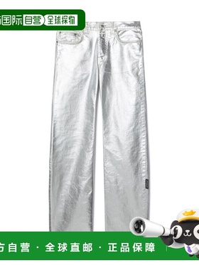 OFF-WHITE 女士牛仔裤 OWYA069S25DEN0037200 SS2025直筒裤