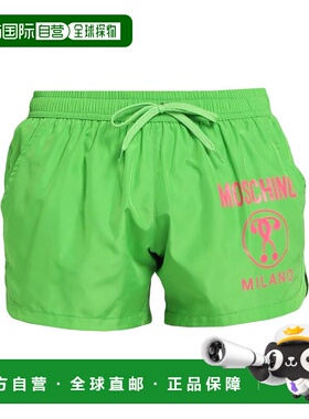 潮奢 Moschino 莫斯奇诺 男士 泳裤 green绿色 舒适时尚