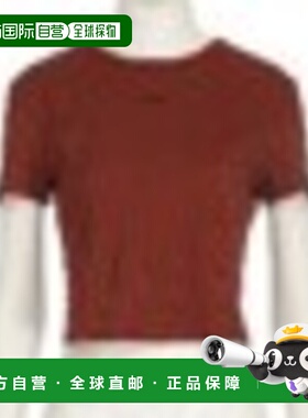 FENDI 女士T恤 FS8110ANQMF1T6K AW2025 红色 Ribbed t-shirt wit