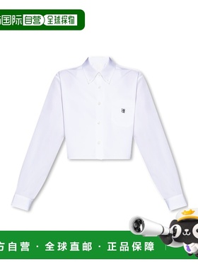 1h可退 GIVENCHY 女士衬衫 BW617Y14M6100 CO 白色