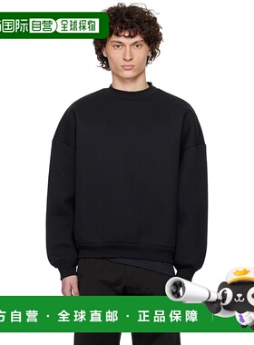 1h可退 潮奢 Seventh 男士 黑色 V2 Crewneck 套头衫 SVCNJ015