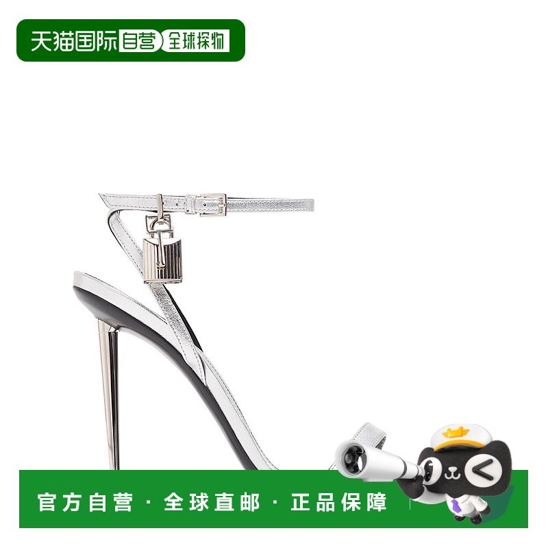 1h可退 潮奢 Tom Ford 汤姆 福特 女士 105毫米Padlock金属质感皮
