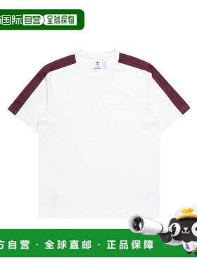 ADIDAS 男士POLO衫 JN8773 AW2024 白色 圆领 T 恤