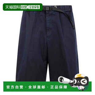 Sand SS2025 男士 25SU91260037 蓝色 休闲裤 White