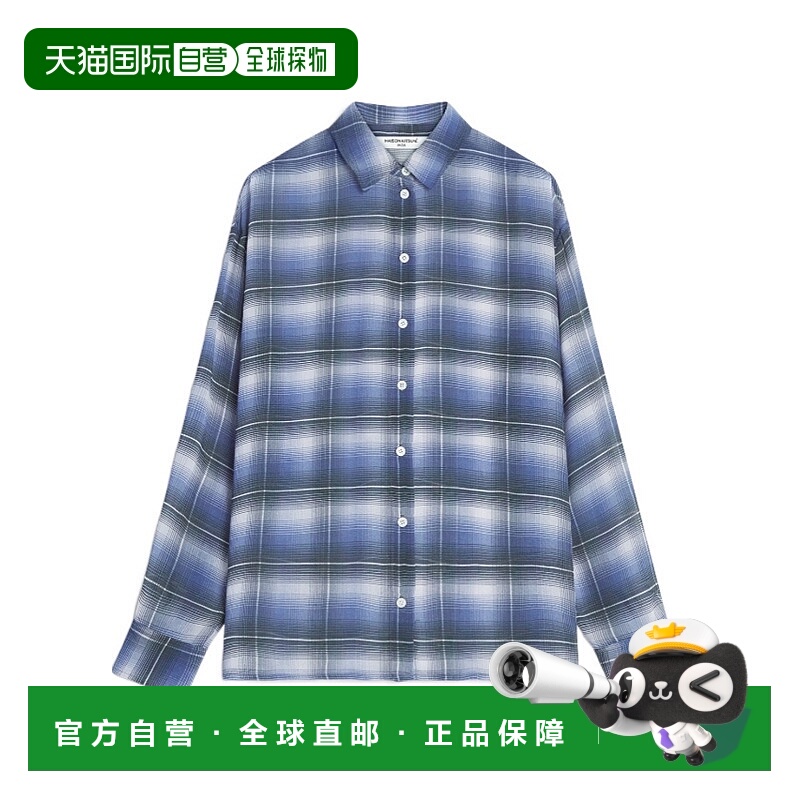 1h可退 MAISON KITSUNÉ 女士衬衫 PW00424WF4053LAPISBLUE