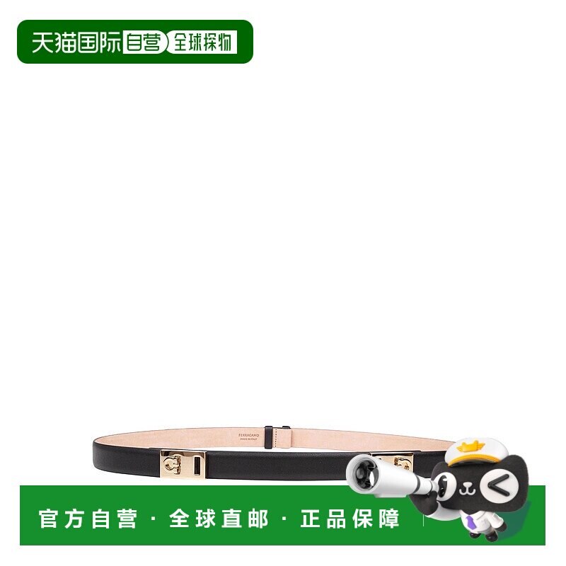 SALVATORE FERRAGAMO 女士腰带 230318NERO AW2025菲拉格慕皮带