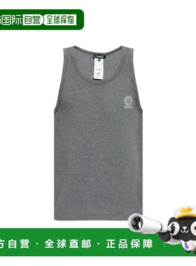 VERSACE 男士T恤 AUU010121A100111EA80 CO 灰色 无袖背心范思哲