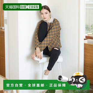 巴宝莉 Burberry 女士 格纹棉质衬衫 1h可退 8098252长袖 潮奢