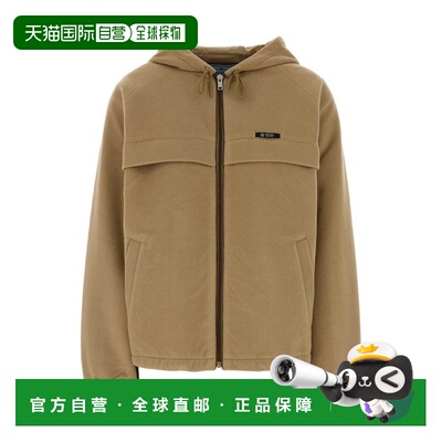 1h可退 潮奢 Prada 普拉达 女士 拉鍊抓絨連帽衫 292350SOOO18XO