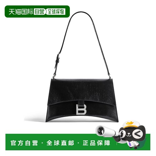 BALENCIAGA 女士手提包 7657342AAR21000 SS2024 黑色斜挎包