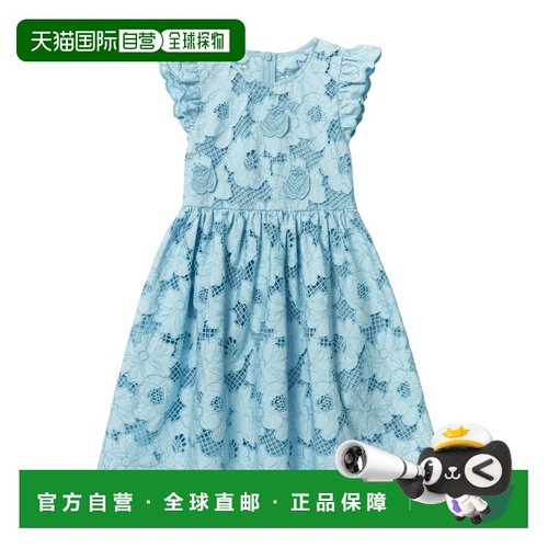 1h可退 SELF-PORTRAIT 女童连衣裙 PF24707MBLBLUE AW2024