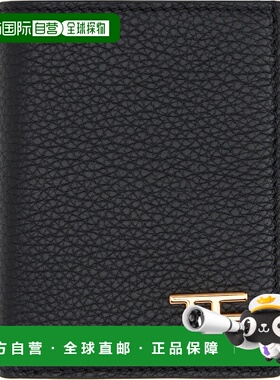 1h可退 潮奢 Tom Ford 汤姆 福特 男士 黑色 Grain Leather Foldi