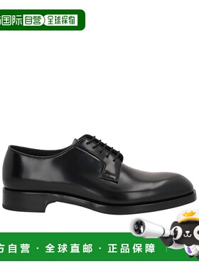 PRADA 男士商务正装鞋 2EB200055FX001F0002 CO 黑色 系带商务正