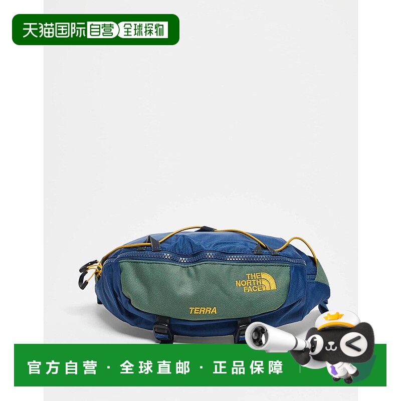 1h可退 潮奢 The North Face 北面 女士 Lumbar 3L 大地色腰包(蓝