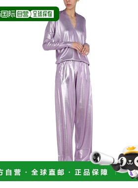 1h可退 TOM FORD 女士休闲裤 PAK055YAX406GV050 SS2022 浅紫色