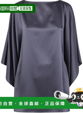 LANVIN 女士T恤 RWTO00543421P253 SS2025 灰色 Lanvin Caftan To