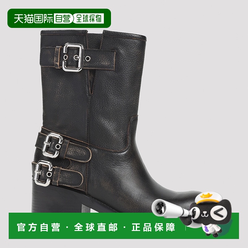 1h可退 CHLOÉ 女士靴子 CHC25A12FSY001 AW2025 黑色 Dakota Boot