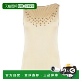 针织背心 1h可退 24FMPU285ML0282 女士 珠饰无袖 潮奢 Rabanne