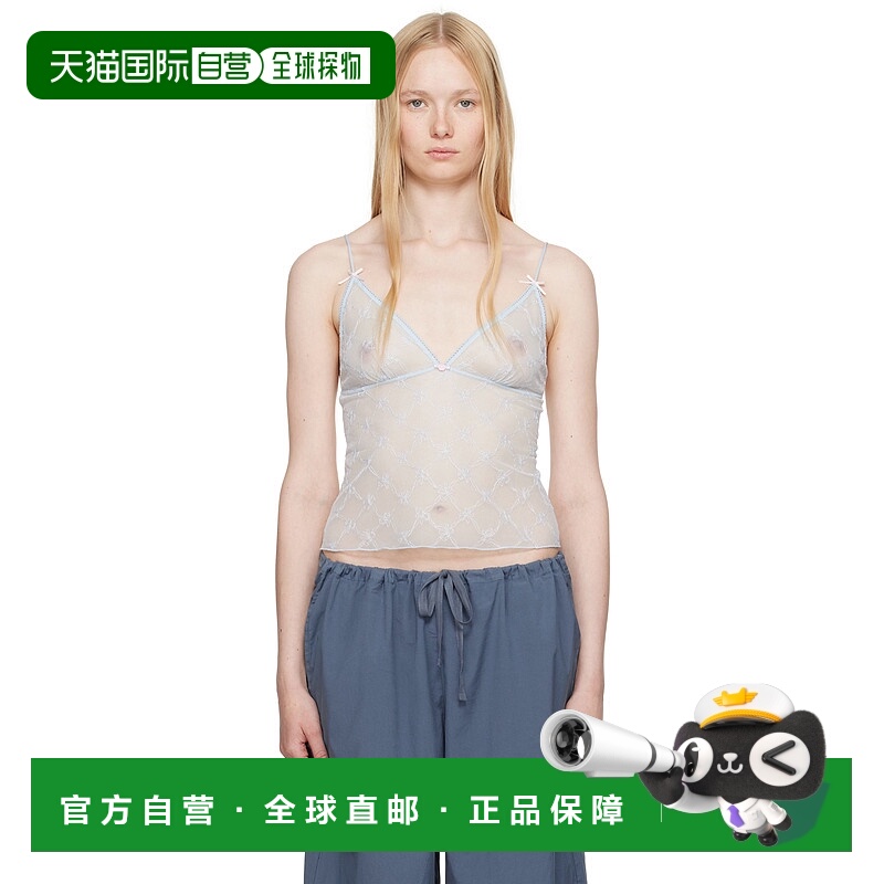 1h可退 潮奢 SKIMS 女士 独家发售蓝色 Spring Intimates Triangl