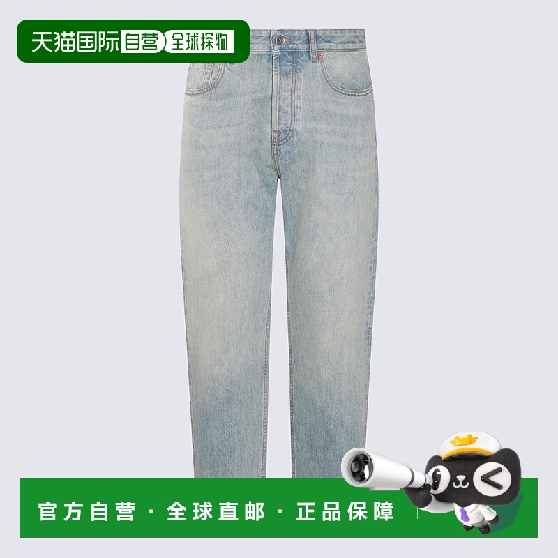 1h可退 VALENTINO 男士牛仔裤 4V3DE03D9WD508 SS2025 蓝色