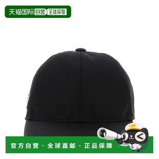 1HC2742DMIF0002 黑色 Logo baseball PRADA plaque 女士帽子