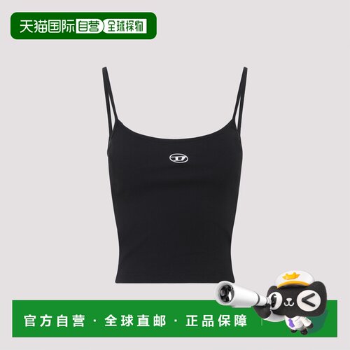 DIESEL 女士背心吊带 A199110JMBA900 SS2026 黑色 