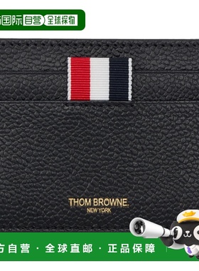 1h可退 潮奢 Thom Browne 汤姆 布朗 男士 黑色 Pebble Grain Sin