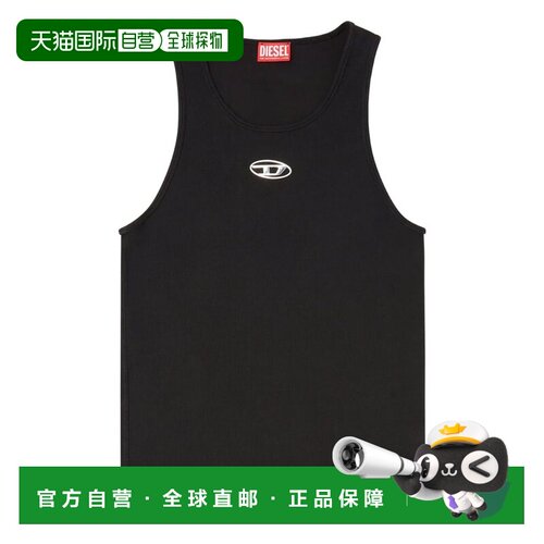 DIESEL 男士背心 A217420JMBA900 SS2026 黑色
