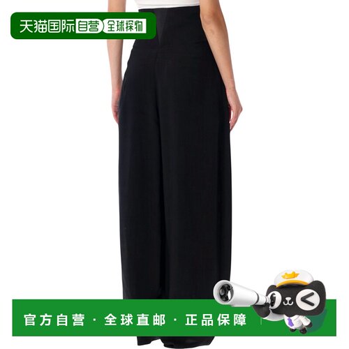 ALAIA 女士休闲裤 26AAA9P1391W183D995 AW2026 黑色