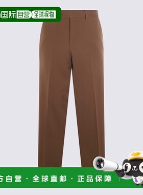 1h可退 FENDI 男士休闲裤 FB1089AU60F0QE1 AW2025 棕色