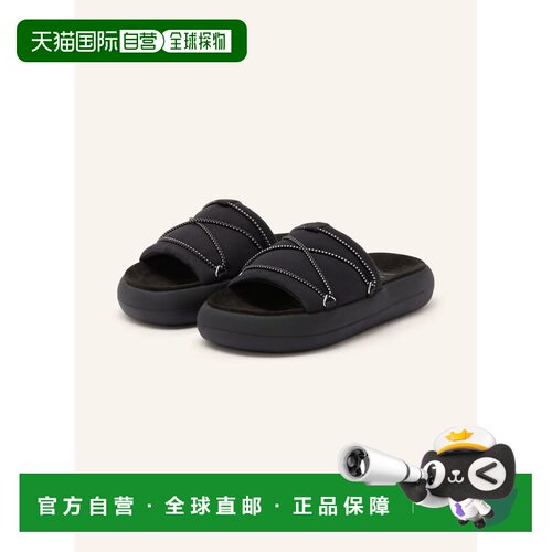 1h可退 MOON BOOT 女士拖鞋 100296711413000 CO 黑色 Plateau mu