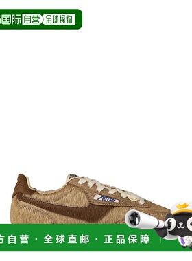 AUTRY 女士运动鞋 WSLWYN03 AW2025 浅棕色 WINDSPIN LOW WOM PON