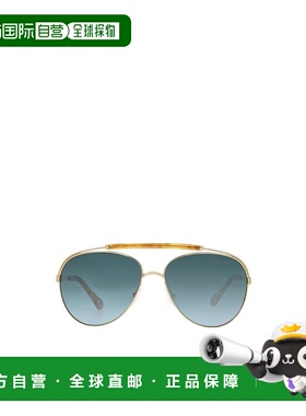 CHLOÉ 女士眼镜 CE141S SS2021 蓝色 飞行员风格太阳镜