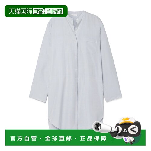 1h可退 THE ROW 女士衬衫 7209W2549LSB AW2022 白色 Come 蚕丝衬