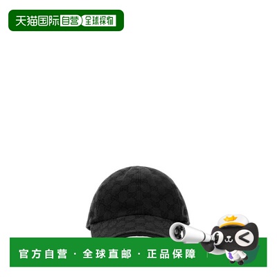 GUCCI 女士帽子 8757333HBMC1060 CO 黑色 Black Versatile Cap w