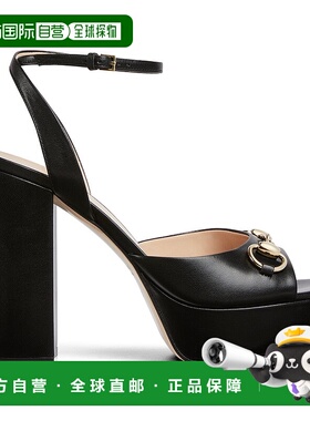 1h可退 潮奢 Gucci 古驰 女士 马衔扣防水台凉鞋 795224C9D00