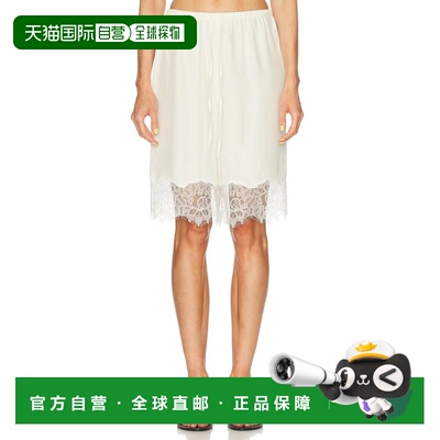 1h可退 潮奢 Staud 女士 Verano 真丝短裤 R26S4137CD