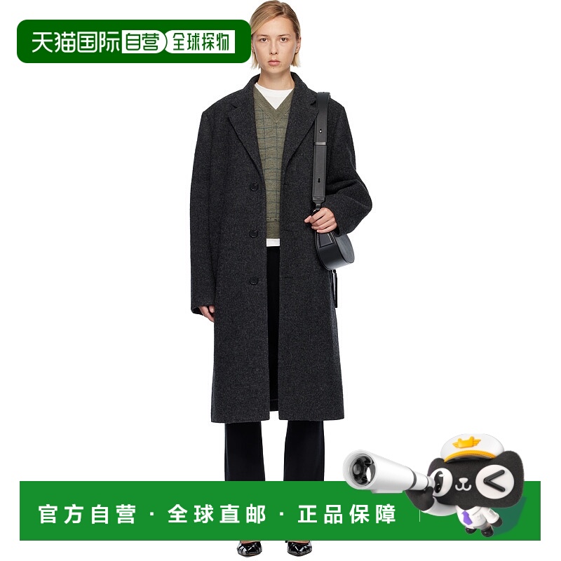 1h可退 潮奢 Maison Margiela 马丁 马吉拉 女士 灰色大衣 S51AA0