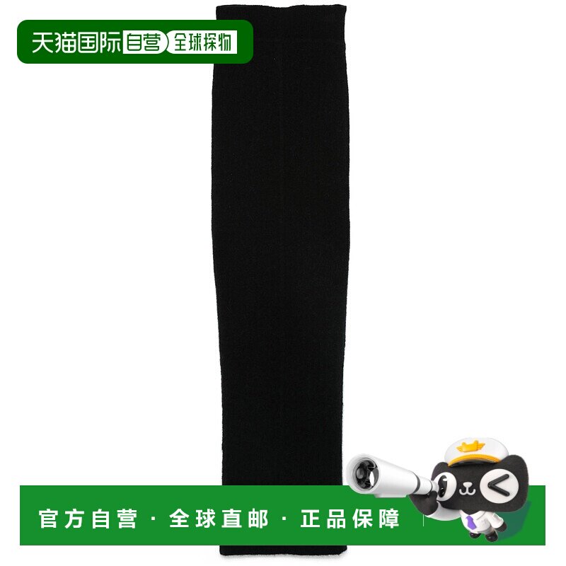 RICK OWENS 女士半身裙 RO02D3682KWPL09 AW2024 黑色