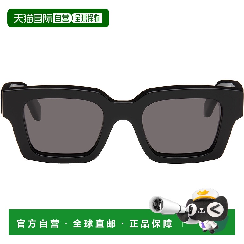 1h可退 潮奢 off-white 女士 黑色 Virgil 太阳镜 OERI008C99PLA0