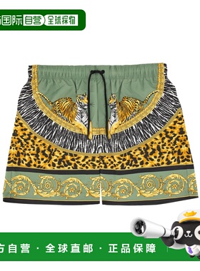 VERSACE 男士泳装 10188841A159455G610 AW2025 绿色