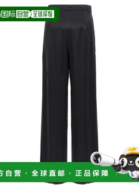 1h可退 MAX MARA 女士休闲裤 FIESTA002 SS2024 黑色 'Fiesta' pa