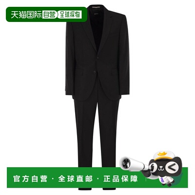 1h可退 潮奢 BOSS 波士 男士 黑色 Two-Piece Regular-Fit Stretc