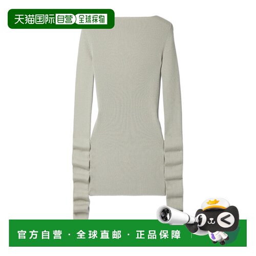 RICK OWENS 女士针织衫 SS2022 长袖 灰色RO02B668308ECRU