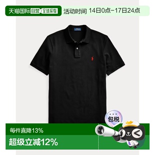 Polo Ralph Lauren/拉夫劳伦 男款短袖 Polo衫 黑色